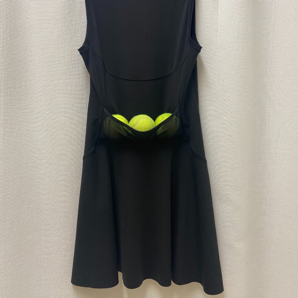 Athleta Ace Tennis Dress, Women’s Medium, Black - Picture 6 of 9
